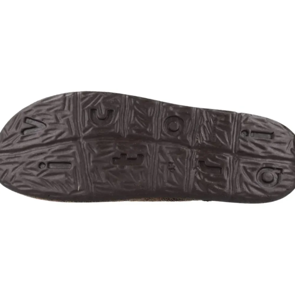 Hjemmesko<Victoria Faux Leather Comfort Slippers Brun