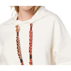 Striktrøjer & Sweatere<Dondup Felpa Hvid