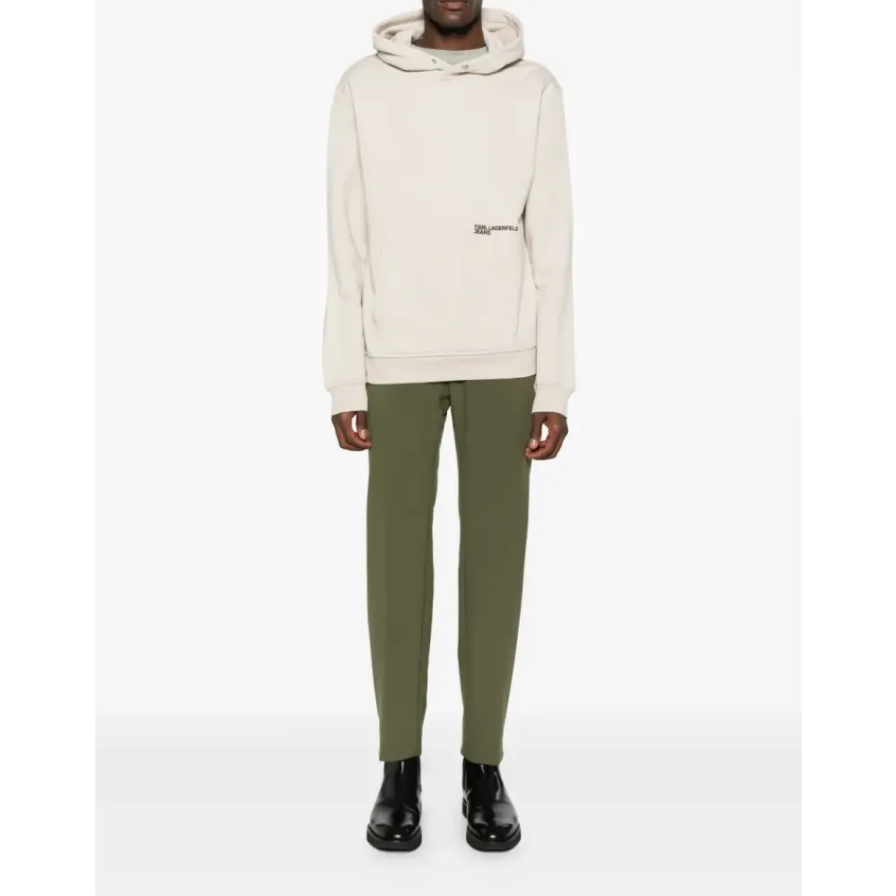 Trøjer<Karl Lagerfeld Felpa Beige