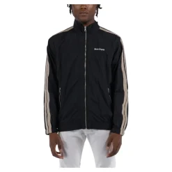 Træningsjakker<Palm Angels Felpa Nylon Track Sort