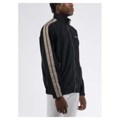 Træningsjakker<Palm Angels Felpa Nylon Track Sort