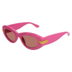 Solbriller<Bottega Veneta Feminine Cat-Eye Solbriller Pink