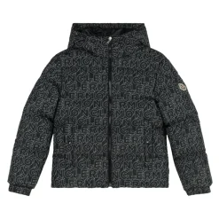 Jakker<Moncler Fergus Hooded Nylon Jacket Sort