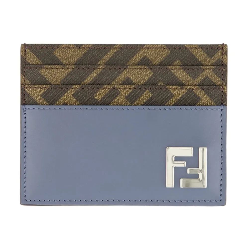 Punge & Kortholder^Fendi FF Squared Card Holder Blå
