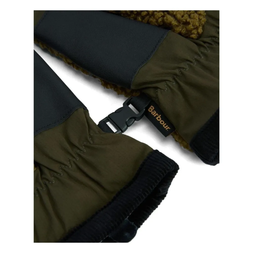 Tilbehør - Outdoor<Barbour Field Fleece Handsker Grøn