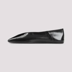 Ballerina Sko^Jil Sander Firkantede Ballerina Sko Sort