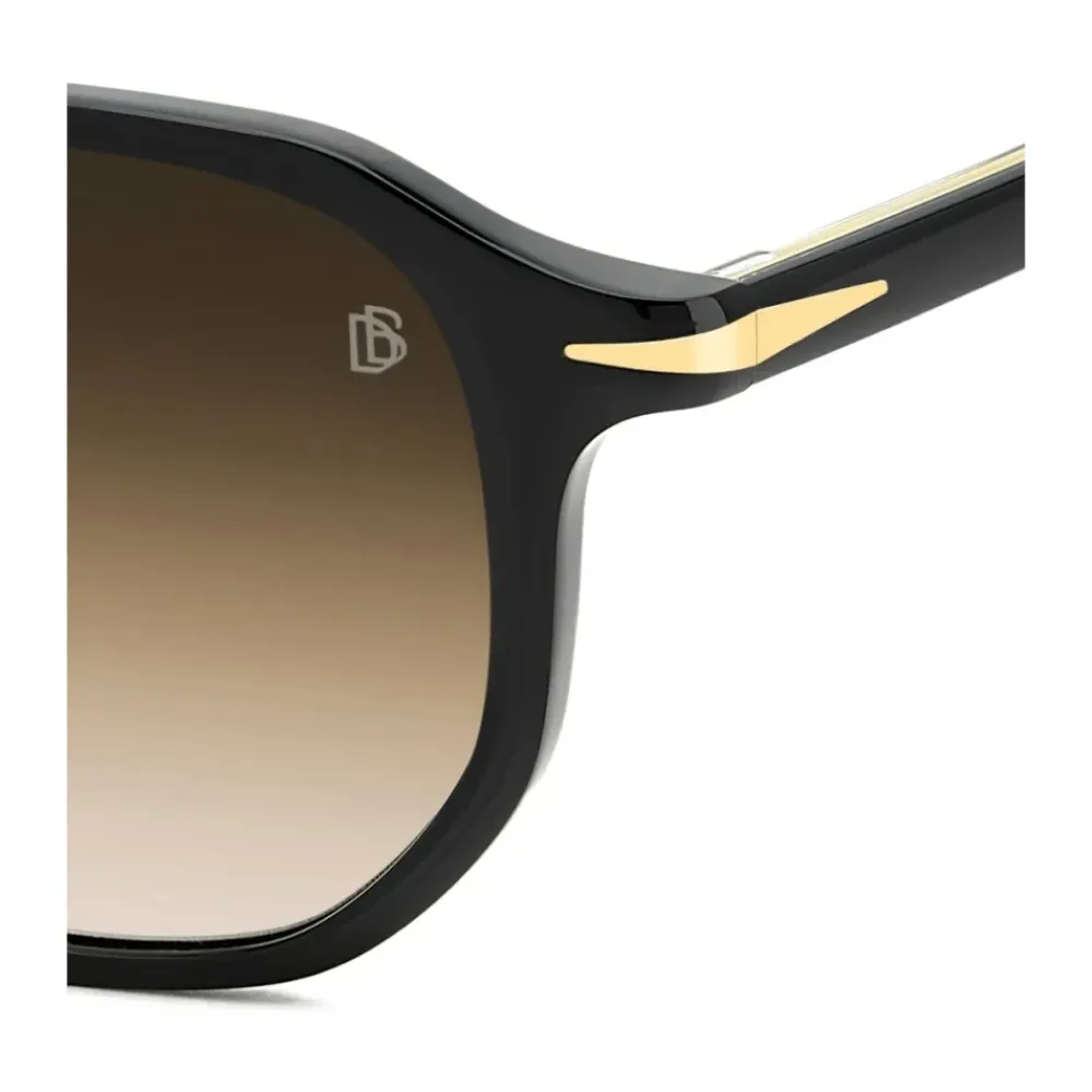Solbriller^Eyewear by David Beckham Firkantede solbriller Sort