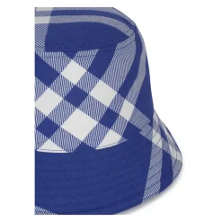 Huer, Kasketter & Hatte^Burberry Fishermans Cap i sæsonbetonede tern Blå