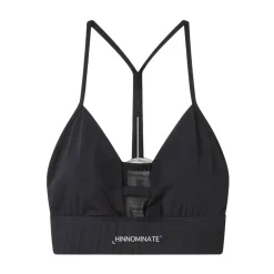 T-Shirts & Toppe<HINNOMINATE Fitness Top med Tyl Indsats Sort