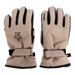 Vanter^Moncler Five-Finger Handsker Beige