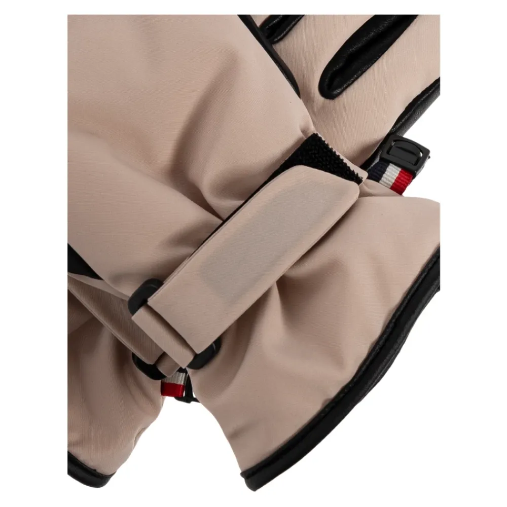 Vanter^Moncler Five-Finger Handsker Beige