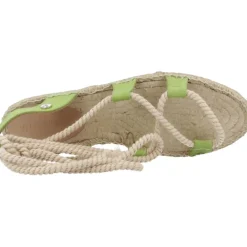 Sandaler<Yellow Flade sandaler til kvinder Grøn