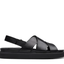 Sandaler^Clarks Flade Sandaler til Solen Sort