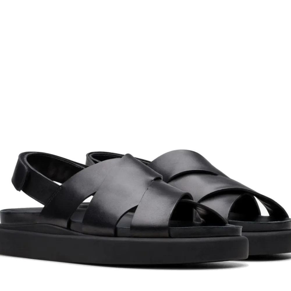 Sandaler^Clarks Flade Sandaler til Solen Sort