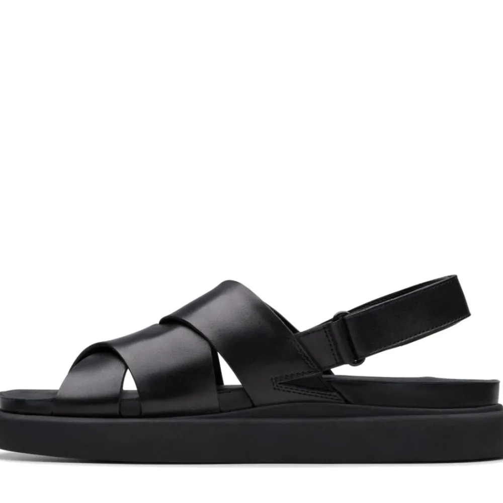 Sandaler^Clarks Flade Sandaler til Solen Sort