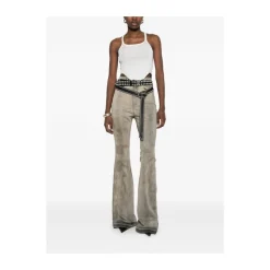Jeans^Rick Owens Flared Jeans Grå
