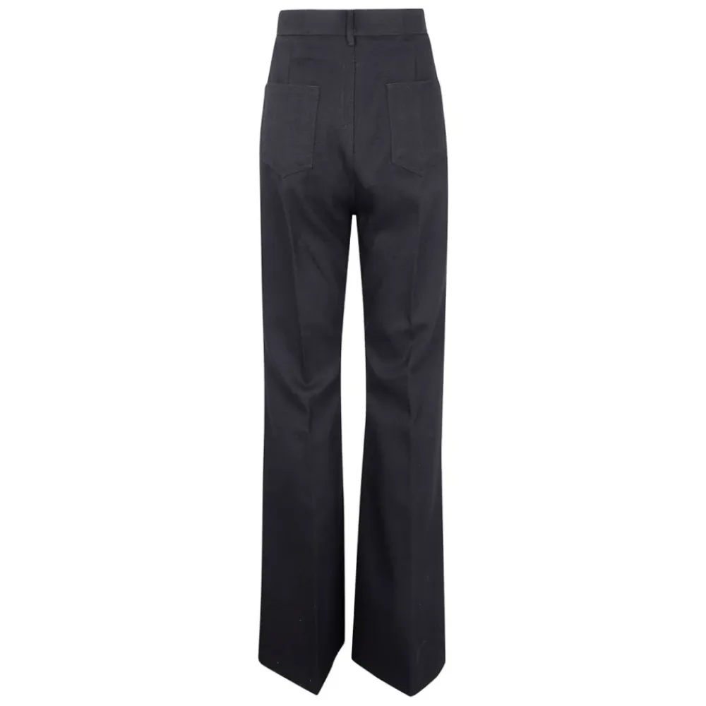 Jeans<Rick Owens Flared Jeans Sort
