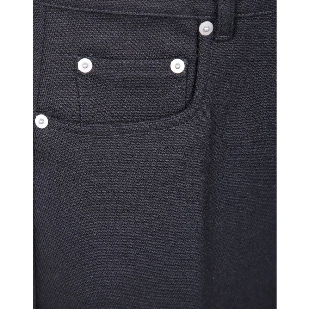 Jeans<Rick Owens Flared Jeans Sort