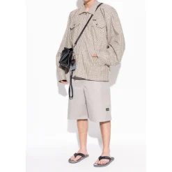 Sandaler^Balenciaga Flip-flops med logo Sort