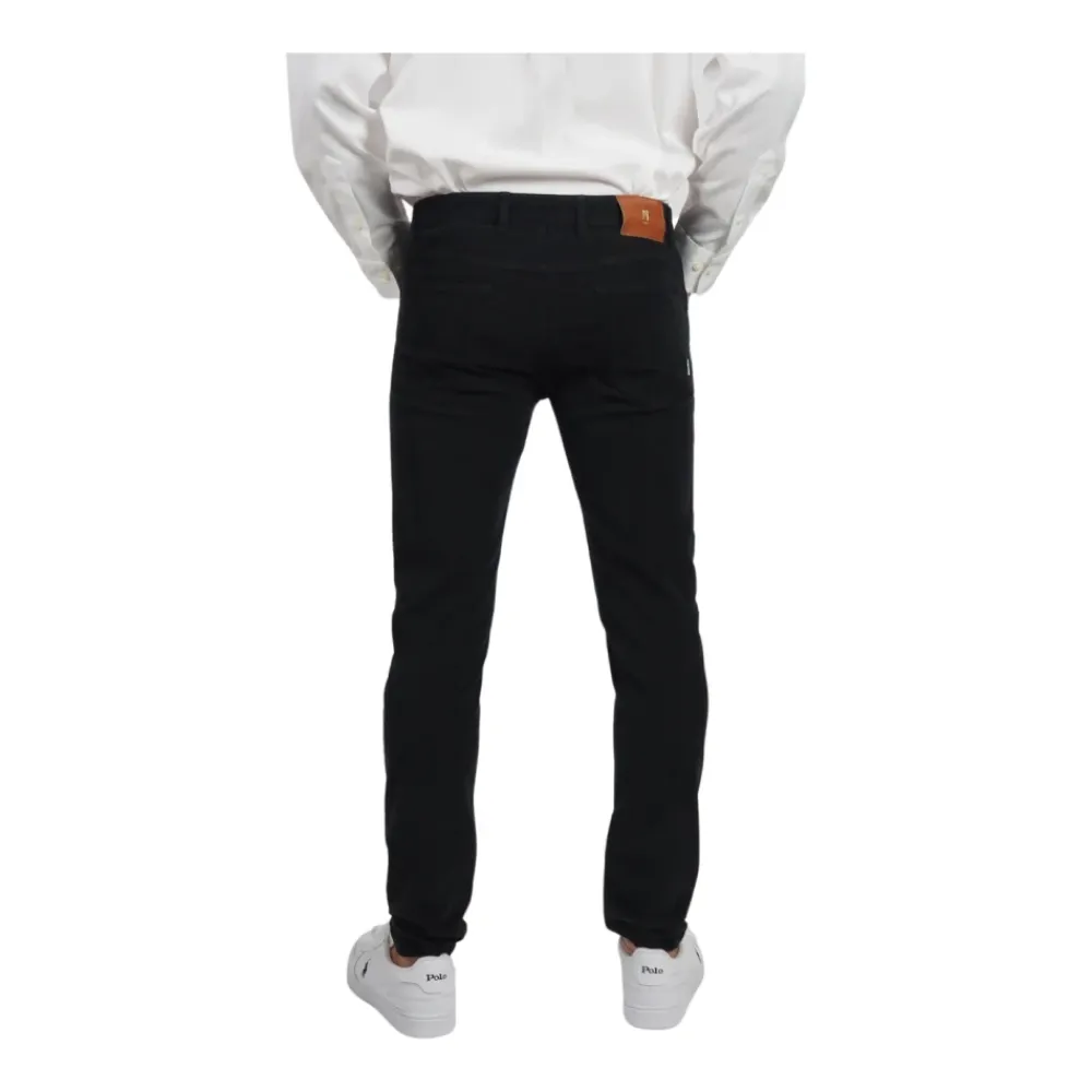 Jeans<PT Torino Fløjl 5-lomme jeans stil bukser Sort