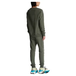 Trøjer|Sweatshirts<Balmain Flocked sweatshirt Grøn
