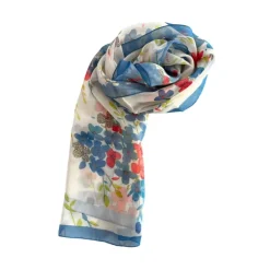 Tørklæder^Borbonese Floral Print Stole Multifarvet