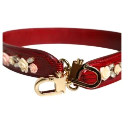 Tilbehør Til Tasker^Dolce & Gabbana Floral Skuldertaske Rød