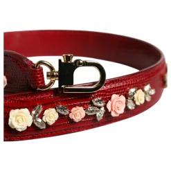 Tilbehør Til Tasker^Dolce & Gabbana Floral Skuldertaske Rød