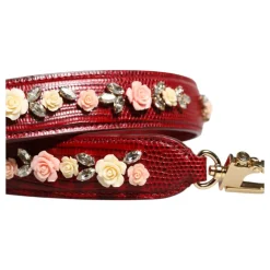 Tilbehør Til Tasker^Dolce & Gabbana Floral Skuldertaske Rød