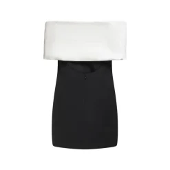 Kjoler<Self Portrait Floral-appliqué Mini Dress Sort