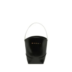 Tasker<Marni Flower Basket Handbag Sort