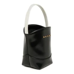 Tasker<Marni Flower Basket Handbag Sort