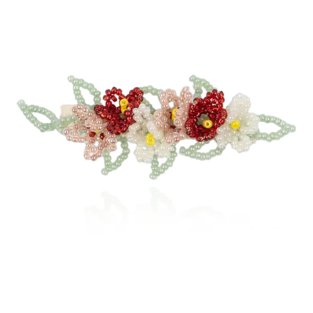 Hår Tilbehør^Konges Sløjd Flower Field Big Hair Clip Multifarvet