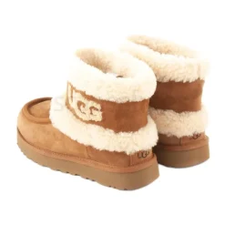 Støvler<UGG Fluffy Mini Støvler Beige