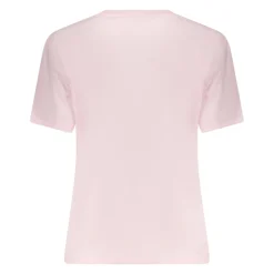 T-Shirts^Calvin Klein Foil Logo Graphic Classic T-Shirt Pink