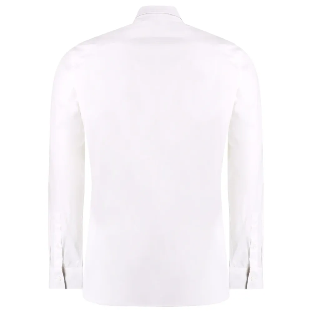 Skjorter<Burberry Formal Bomuldsskjorte Hvid