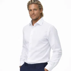 Skjorter<Bagutta Formal Shirts Hvid