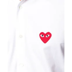 Skjorter^Comme des Garçons Play Formal Shirts Hvid