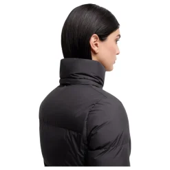 Jakker<Moncler Fourmines Hætteforet Kort Dunjakke Sort