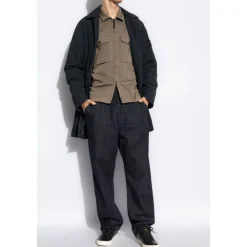 Frakker^Stone Island Frakke med logo Blå