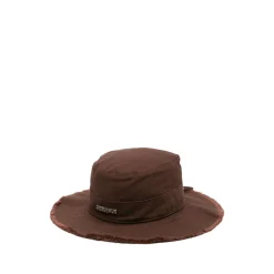 Huer & Kasketter^Jacquemus Frayed Brim Cap Brun