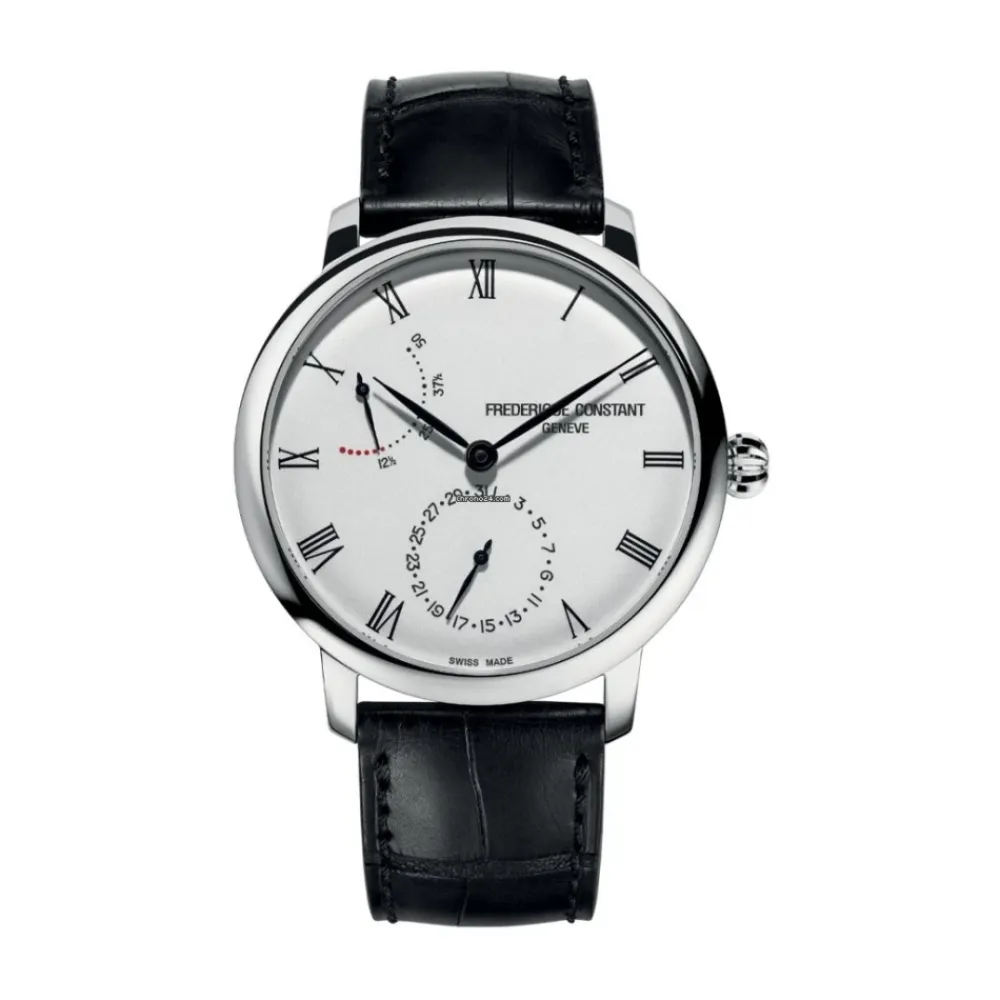 Ure<FREDERIQUE CONSTANT - UOMO - FC -723WR3S6 - Slimline Power Reserve Manufacture Grå