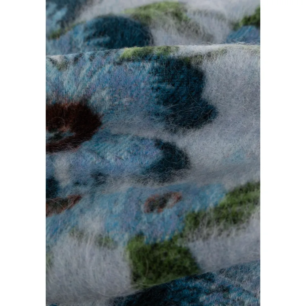 Halstørklæder Og Tørklæder|Tørklæder^Acne Studios Fringed Wool Scarf Blå
