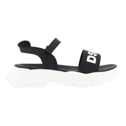 Sandaler^Dsquared2 Fusbet Sandaler med Print Sort