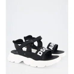 Sandaler^Dsquared2 Fusbet Sandaler med Print Sort
