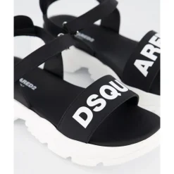 Sandaler^Dsquared2 Fusbet Sandaler med Print Sort