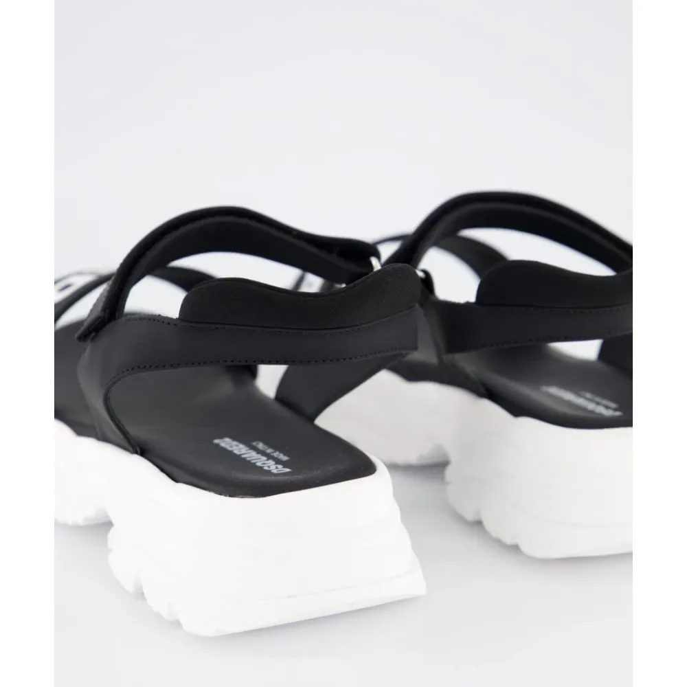 Sandaler^Dsquared2 Fusbet Sandaler med Print Sort