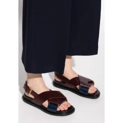 Sandaler<Marni Fussbett Sandal Rød