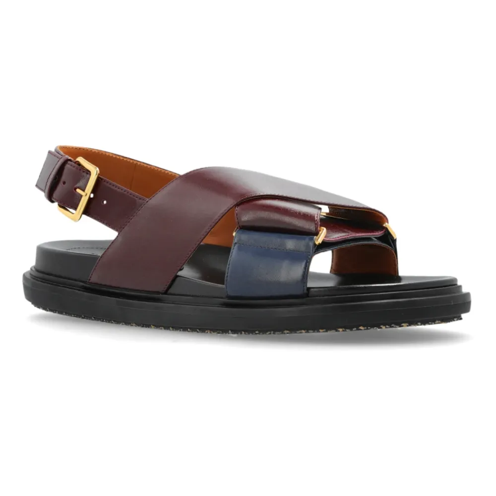 Sandaler<Marni Fussbett Sandal Rød