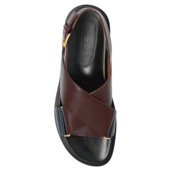 Sandaler<Marni Fussbett Sandal Rød